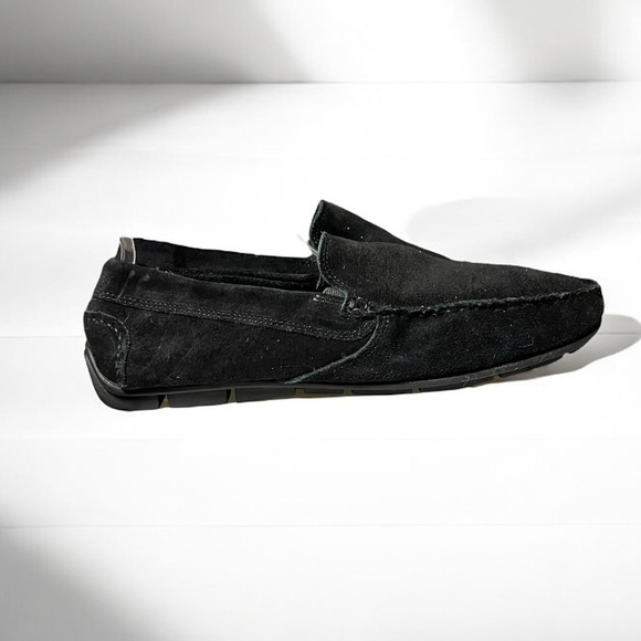 ?NEW Condition Giorgio Brutini Black Suede Le Glove Slip-On Loafer Mens Size 9 main image 7